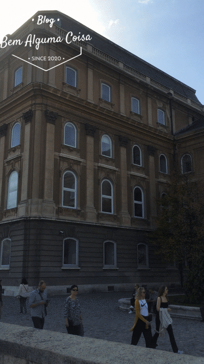 Vista de Budapeste pelo Castelo de Buda 